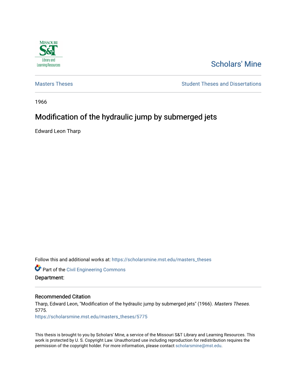 Modification of the Hydraulic Jump by Submerged Jets