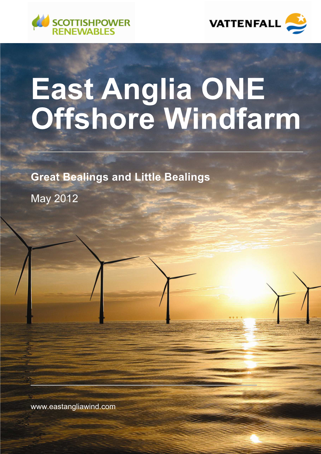 East Anglia ONE Offshore Windfarm