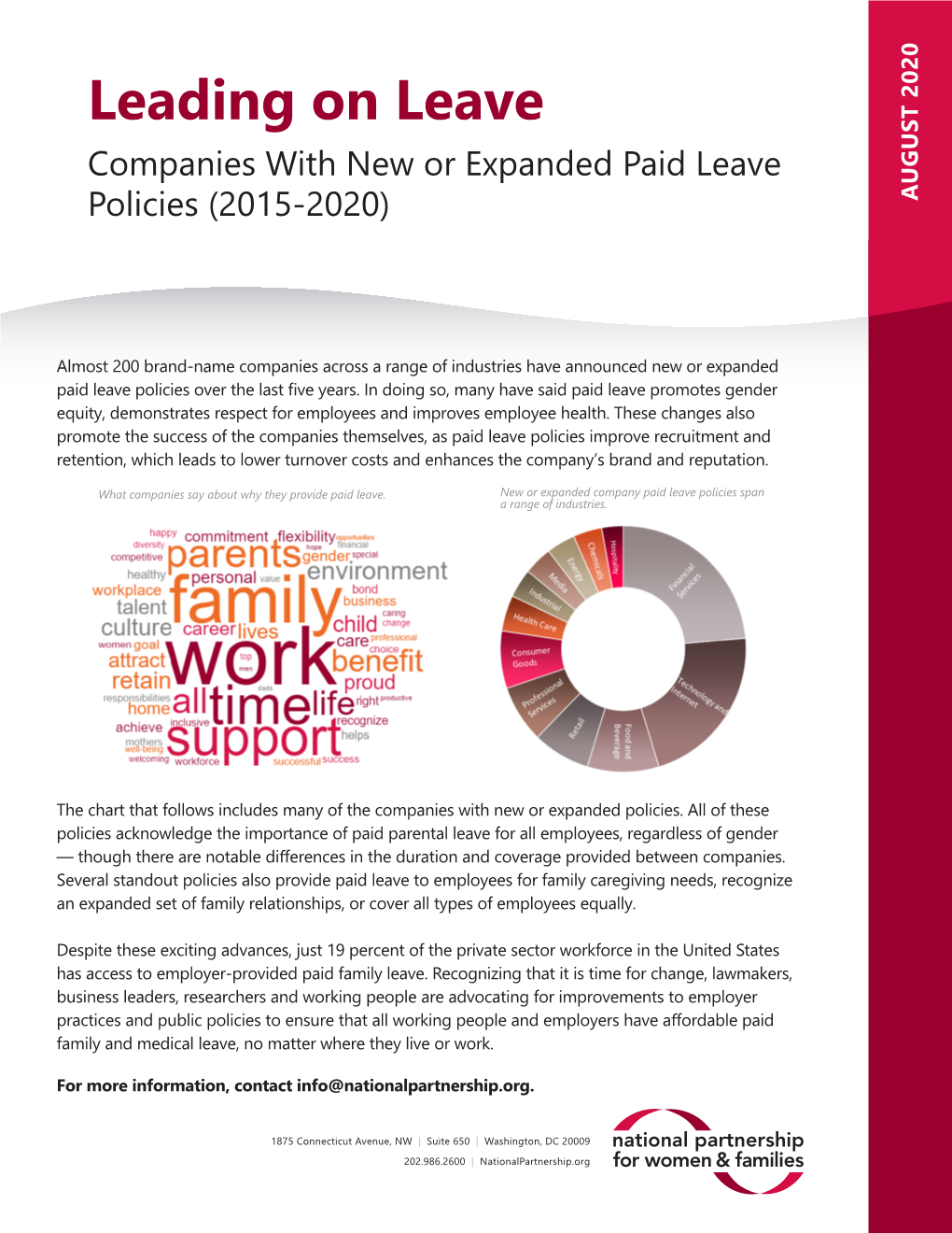 Companies with New Or Expanded Paid Leave Policies (2015-2020) 2
