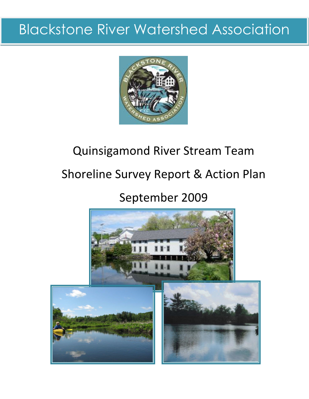Quinsigamond River Report