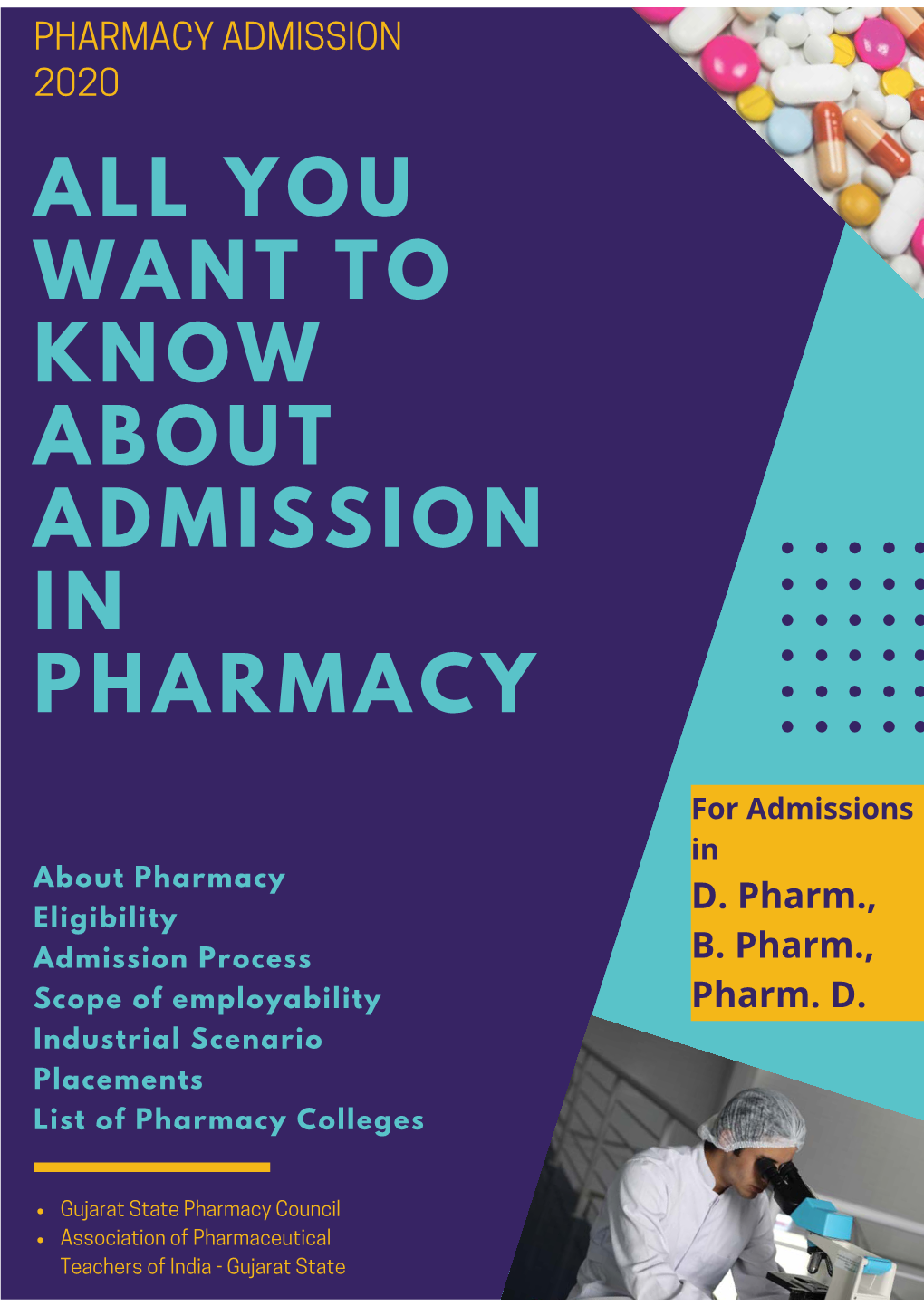 List of D. Pharm. Colleges (Diploma in Pharmacy)