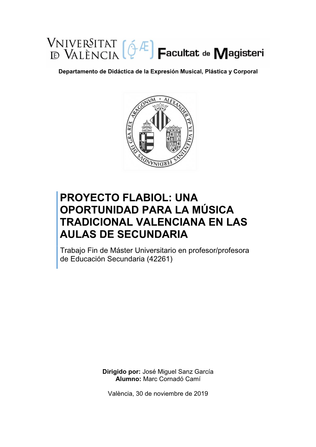 Proyecto Flabiol