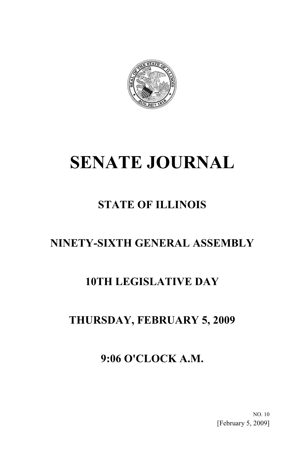 Senate Journal