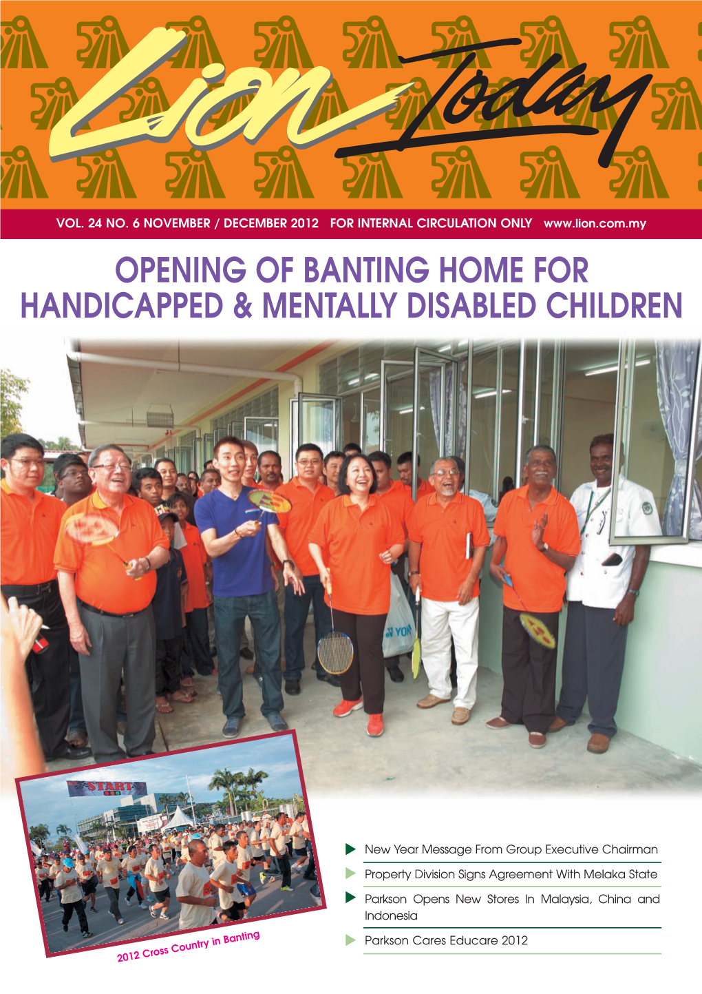 Opening of Banting Home for Handicapped & Mentally