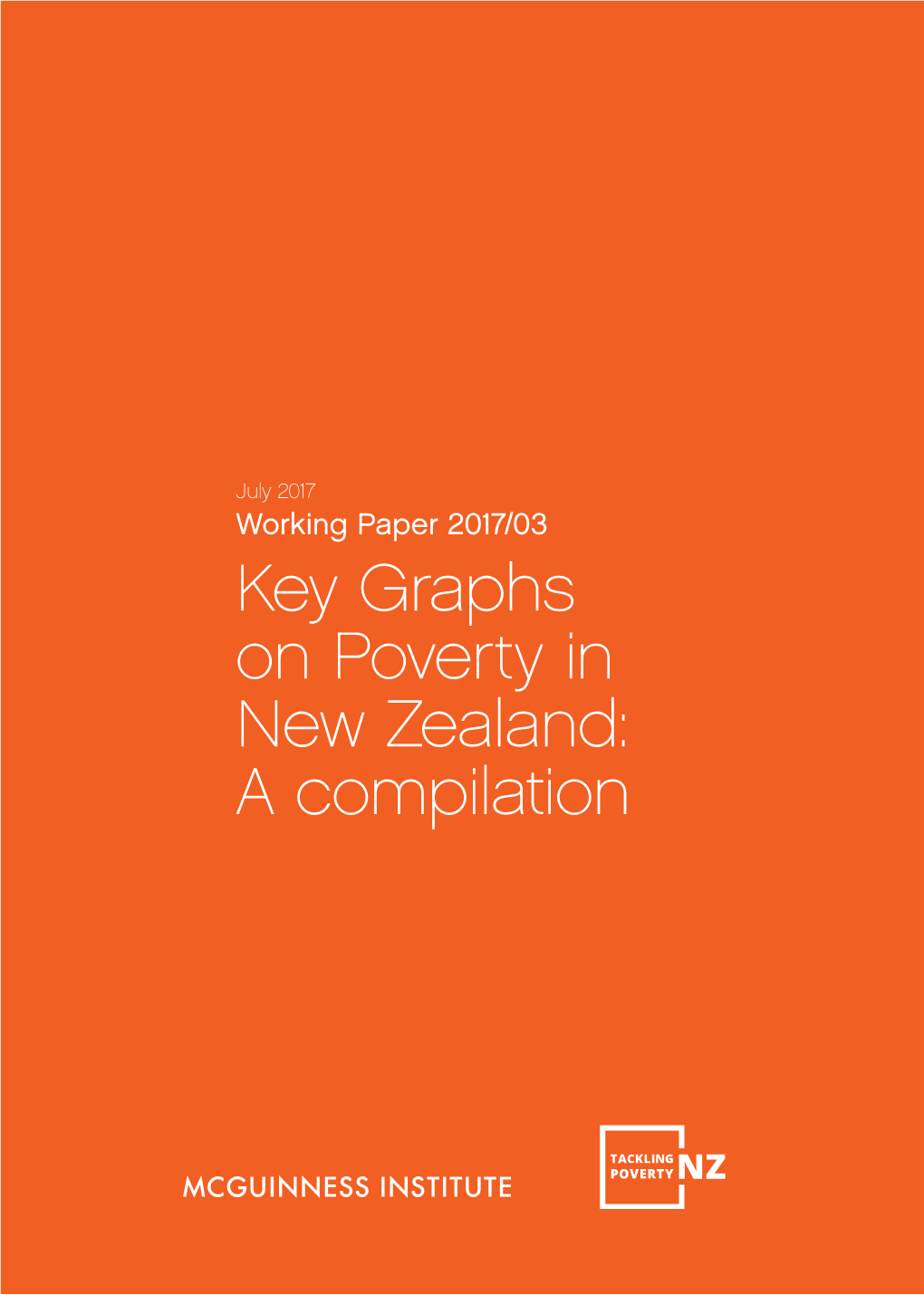 Key Graphs on Poverty in New Zealand: a Compilation