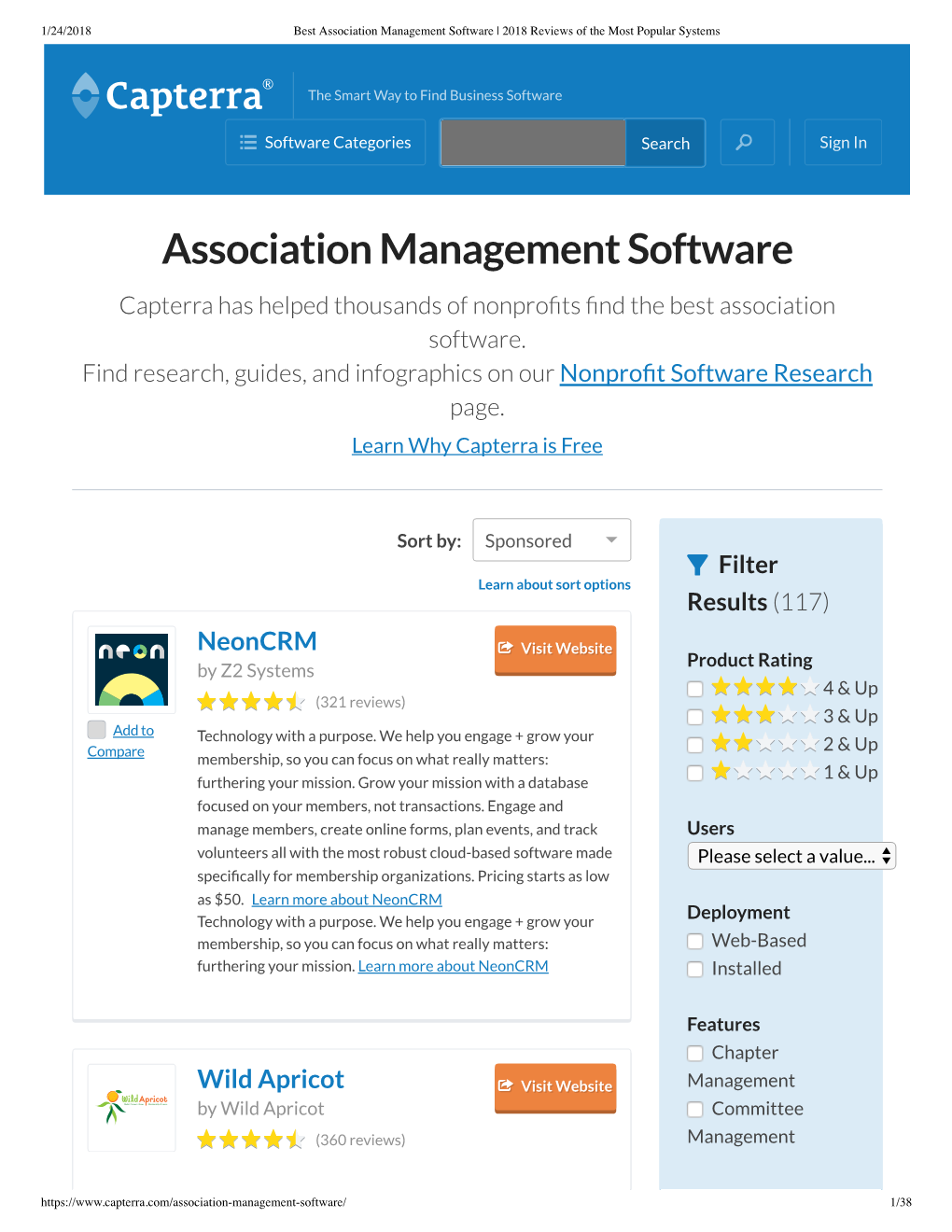 Association Management Software | 2018 Reviews of the Most Popular Systems