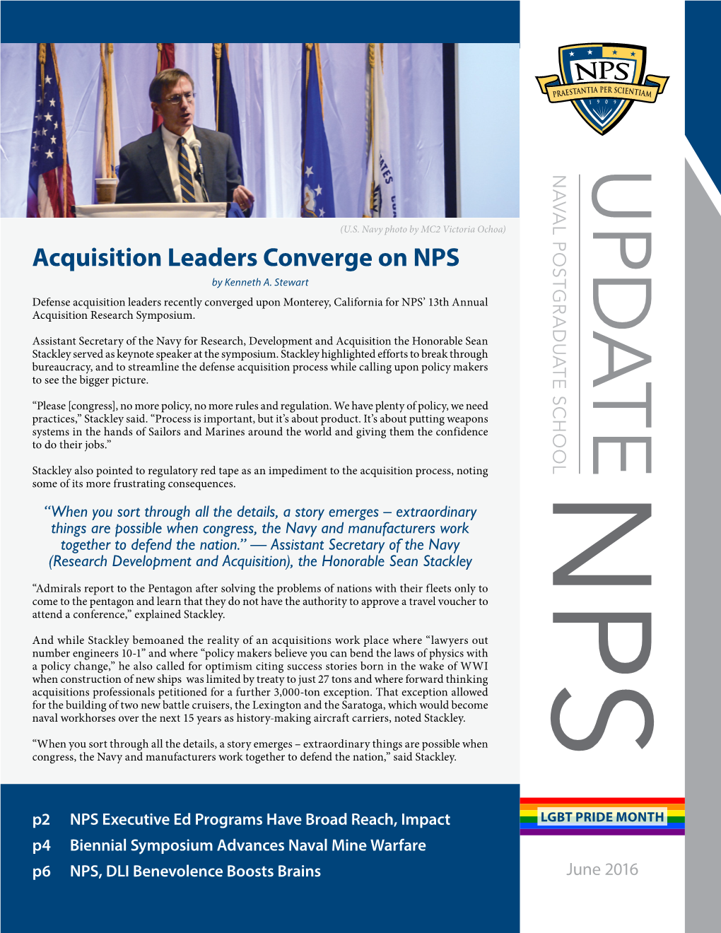 Acquisition Leaders Converge on NPS by Kenneth A