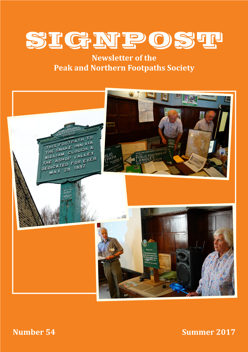 SIGNPOST Newsletter of the Peak and Northern Footpaths Society