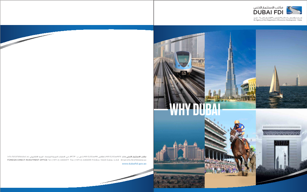 Why Dubai Table of Contents