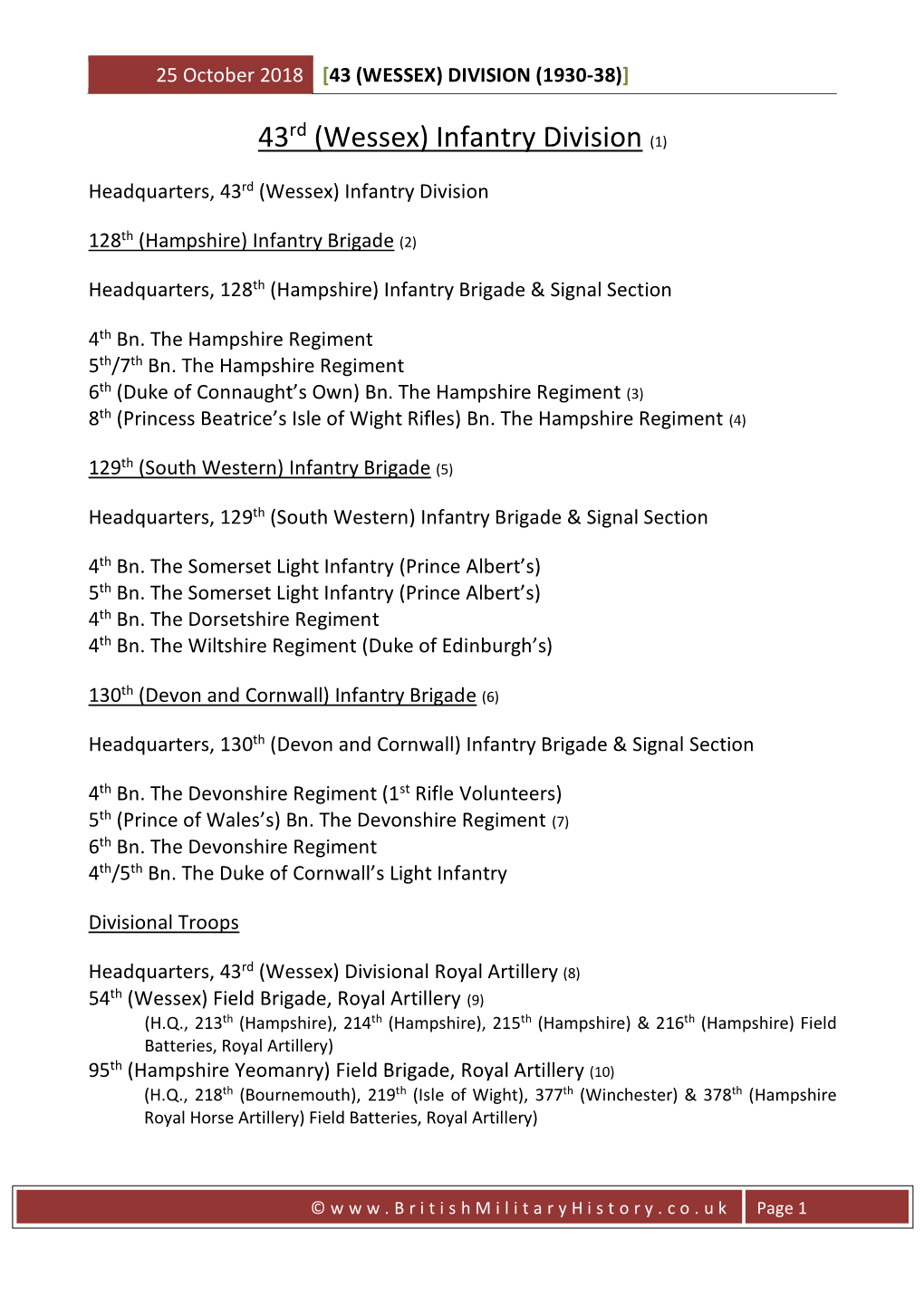 43 (Wessex) Division (1930-38)]