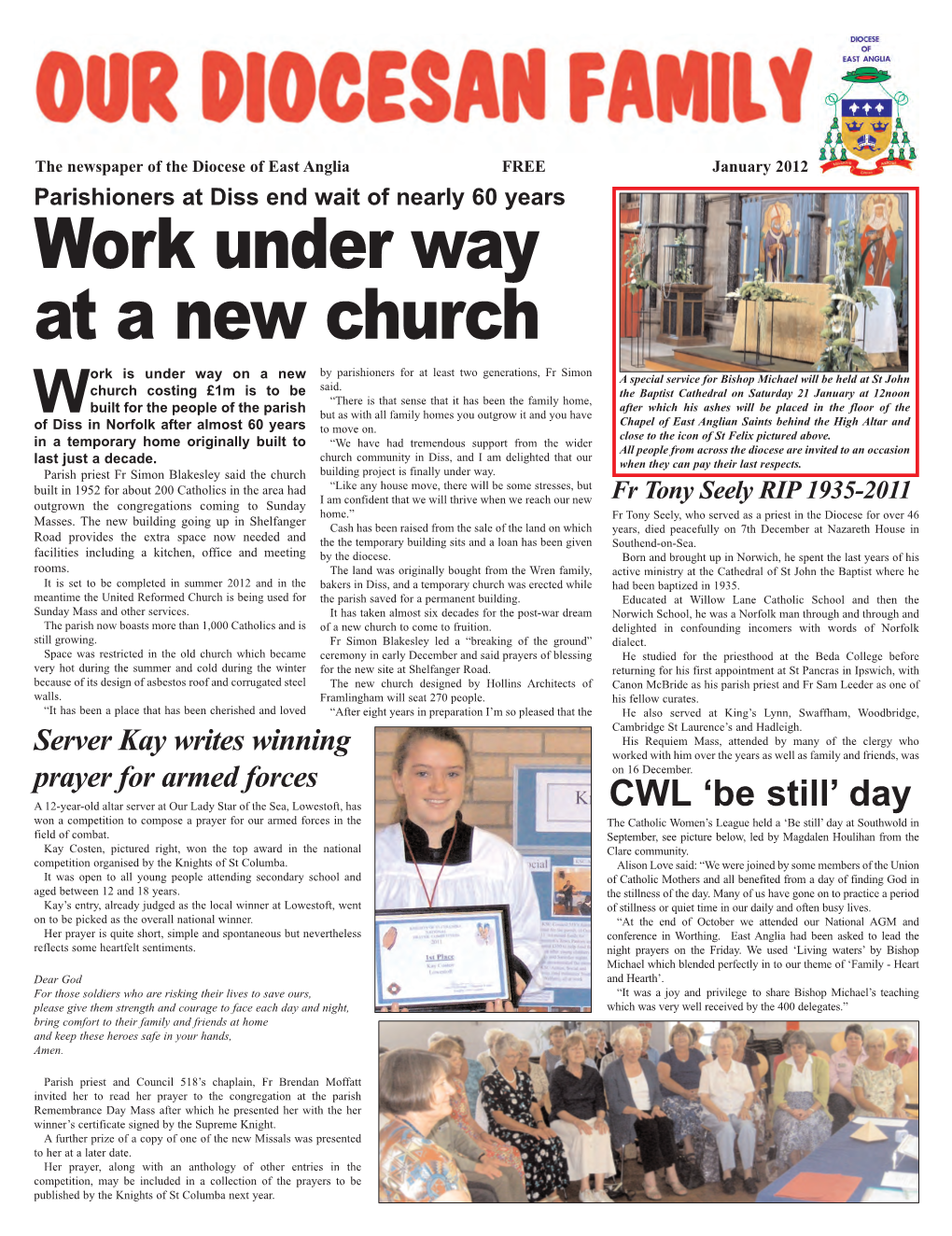 Work Under Way at a New Church