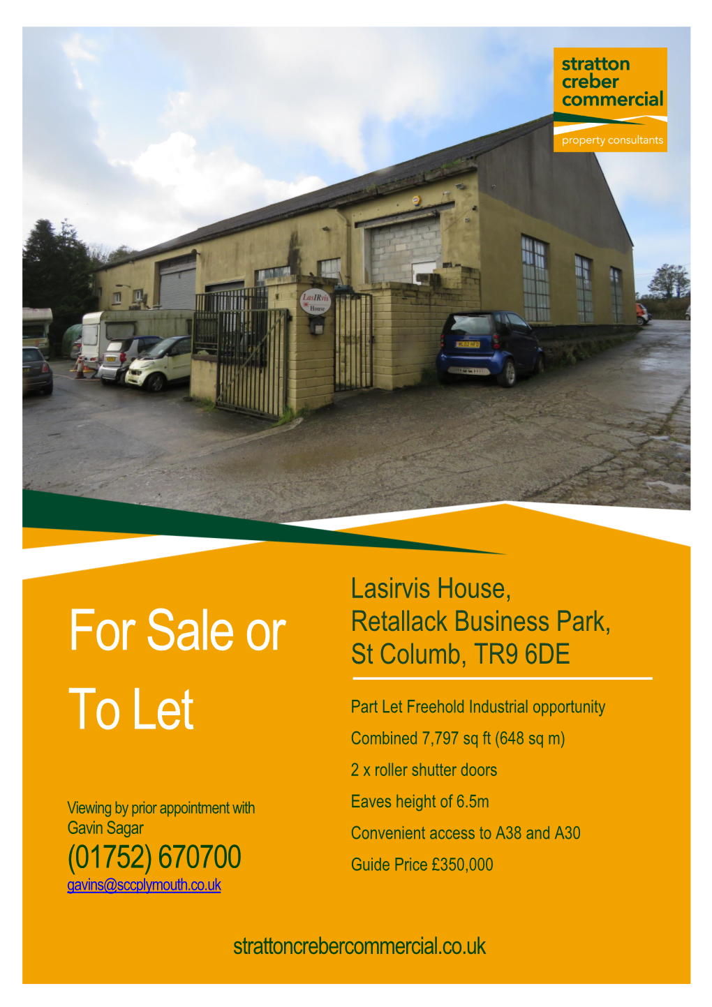 To Let for Sale Or To