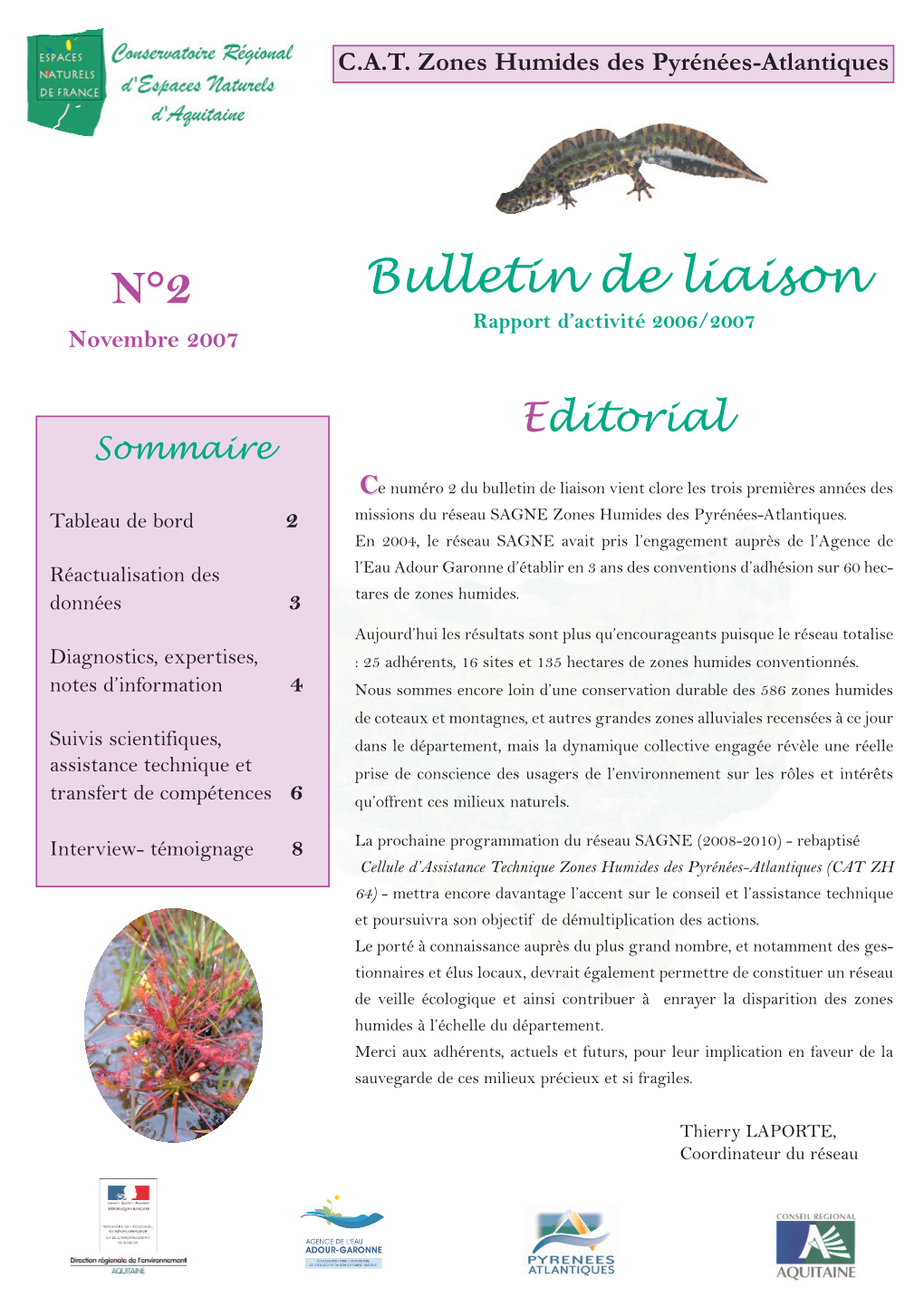 Bulletin SAGNE