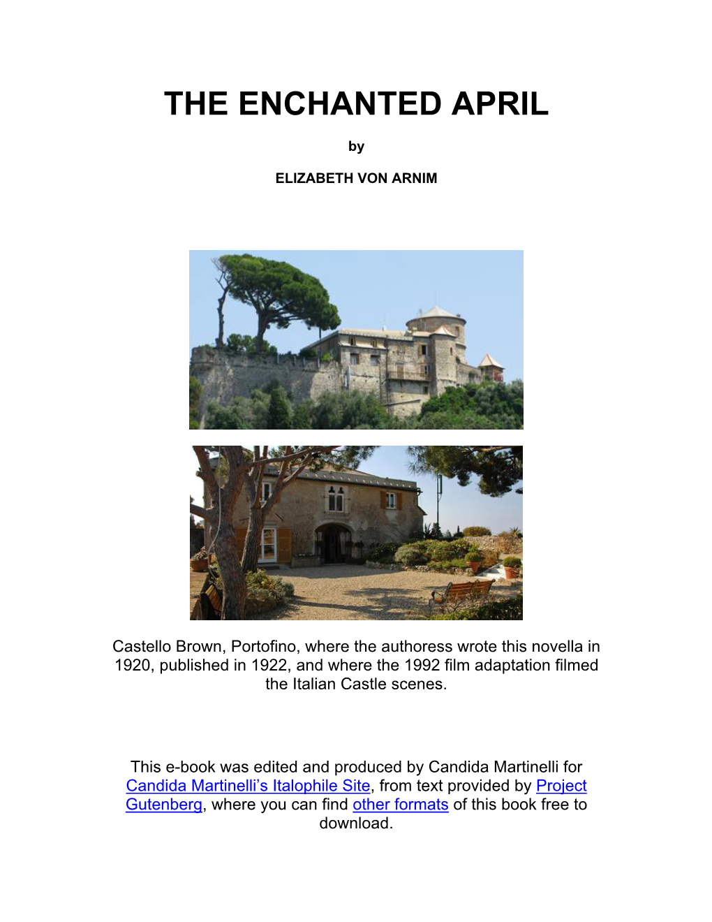 The Enchanted April