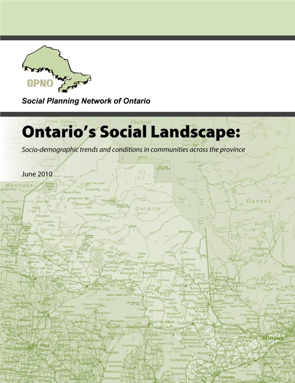 Ontario's Social Landscape