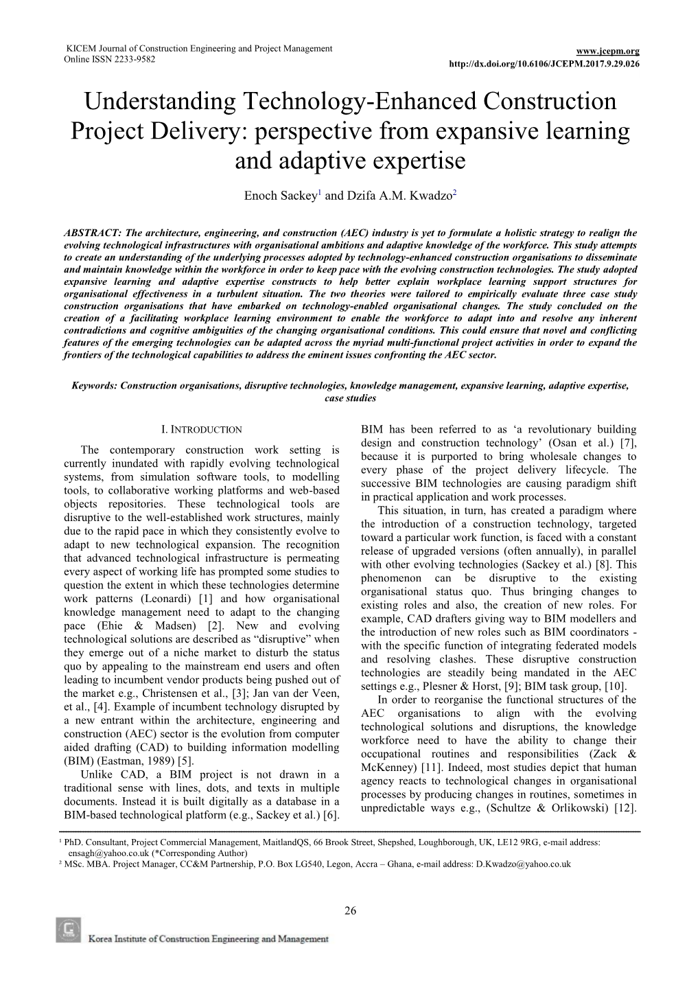 Perspective from Expansive Learning and Adaptive Expertise