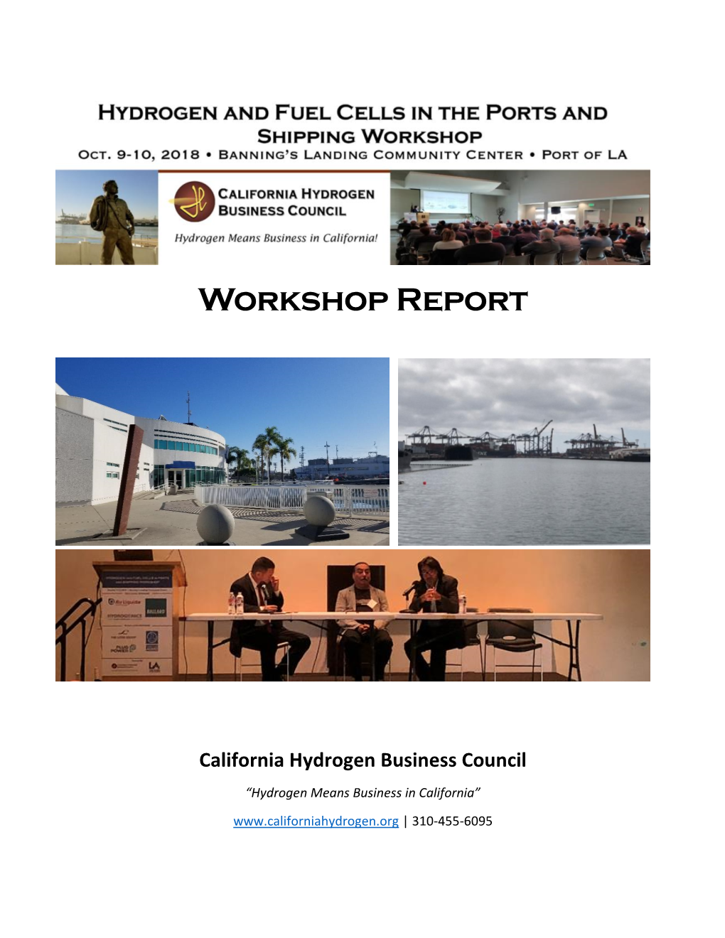 2018 CHBC Hydrogen and Fuel Cells in Ports and Shipping Workshop