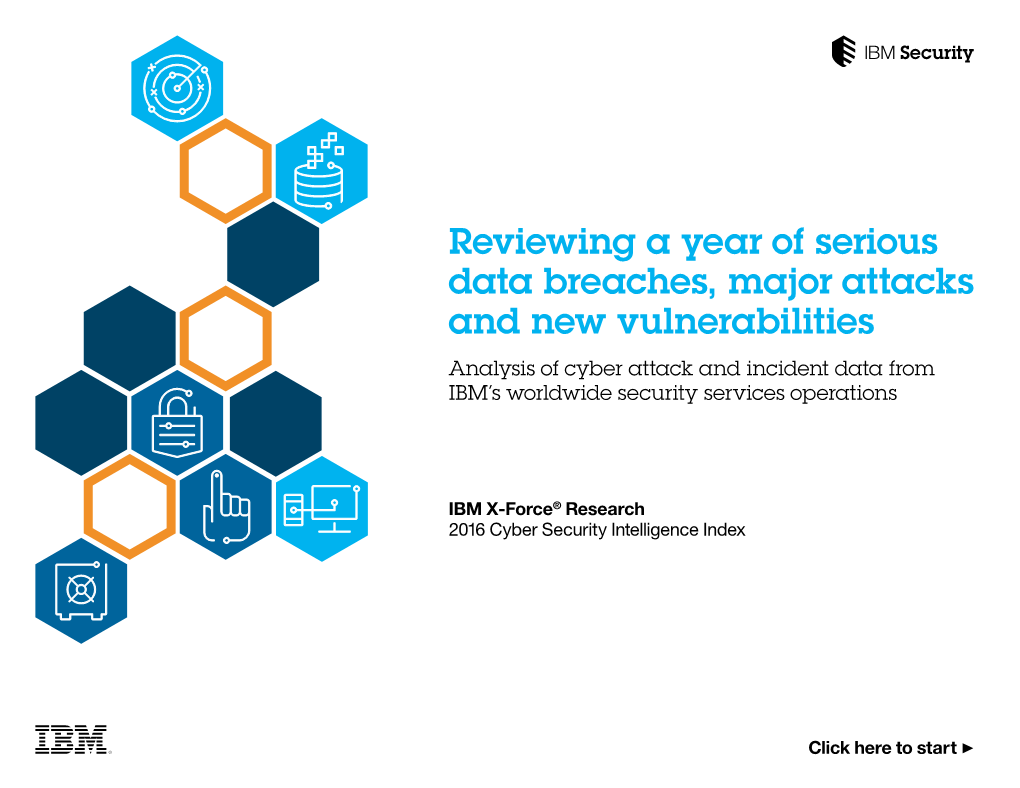 Reviewing a Year of Serious Data Breaches, Major Attacks and New