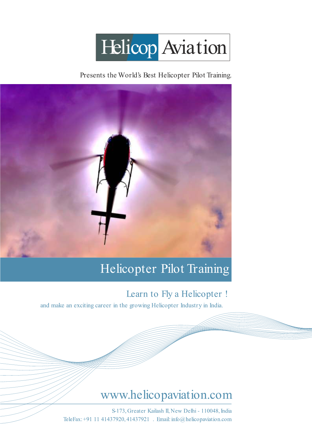 Helicop Aviation Brochure