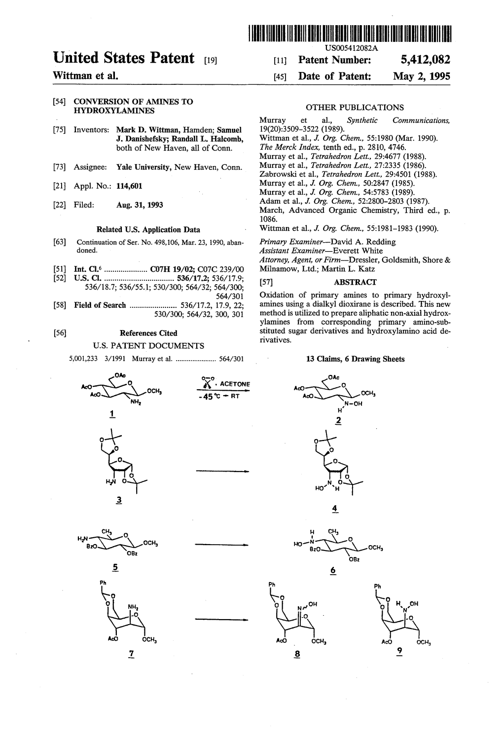 United States Patent (19) (75)