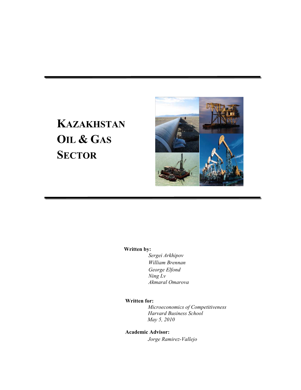 Kazakhstan Oil & Gas Sector