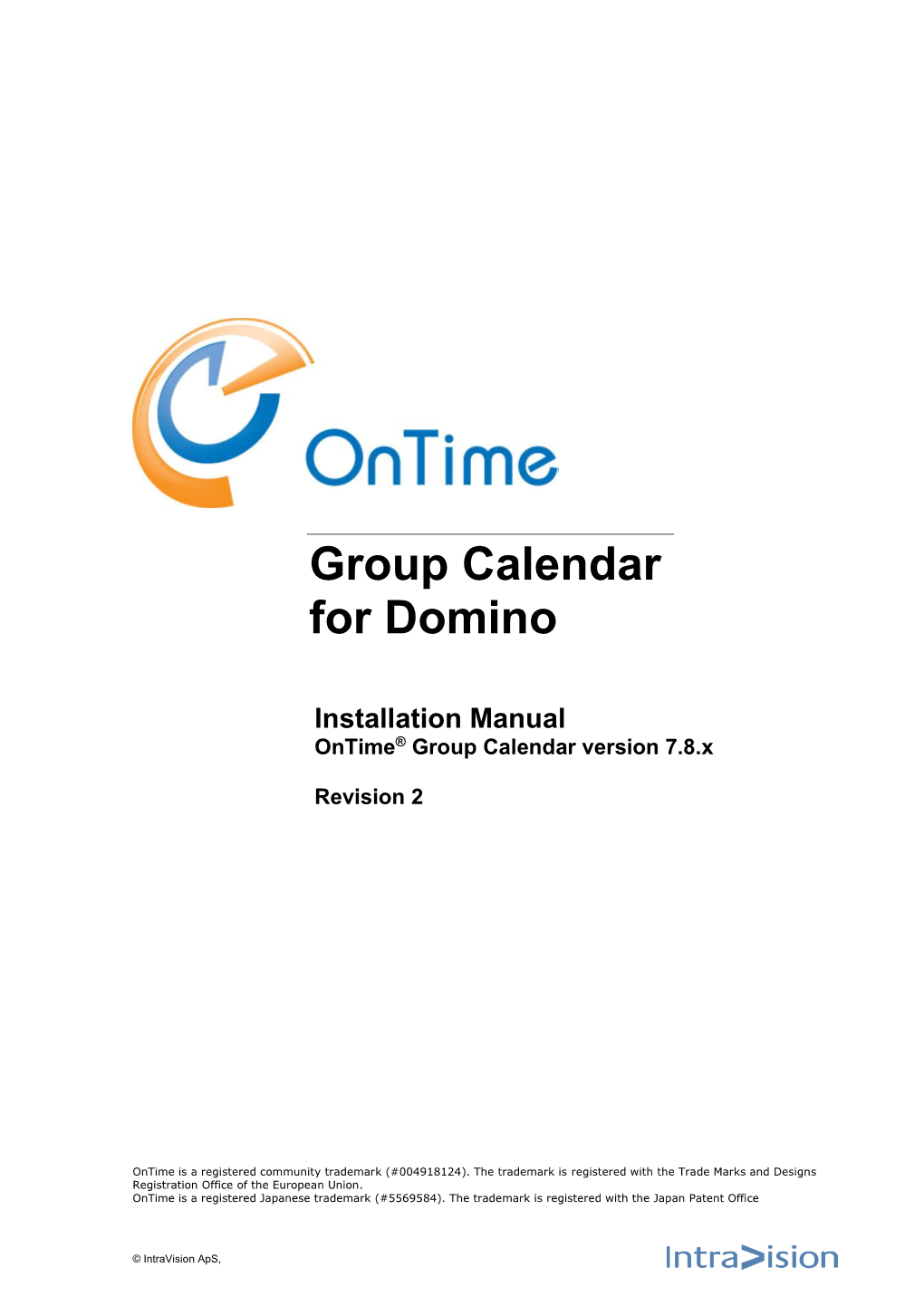 Group Calendar for Domino