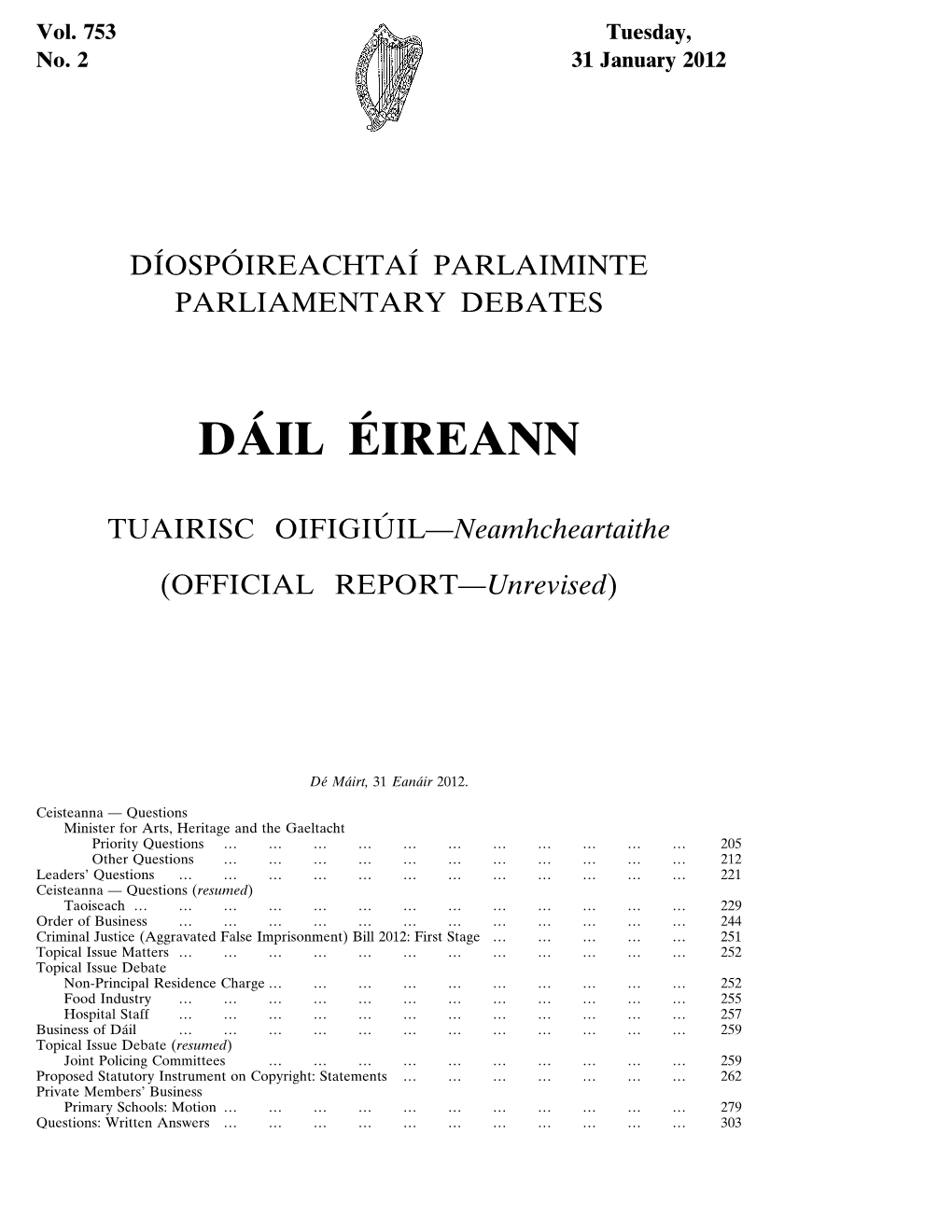 Dáil Éireann