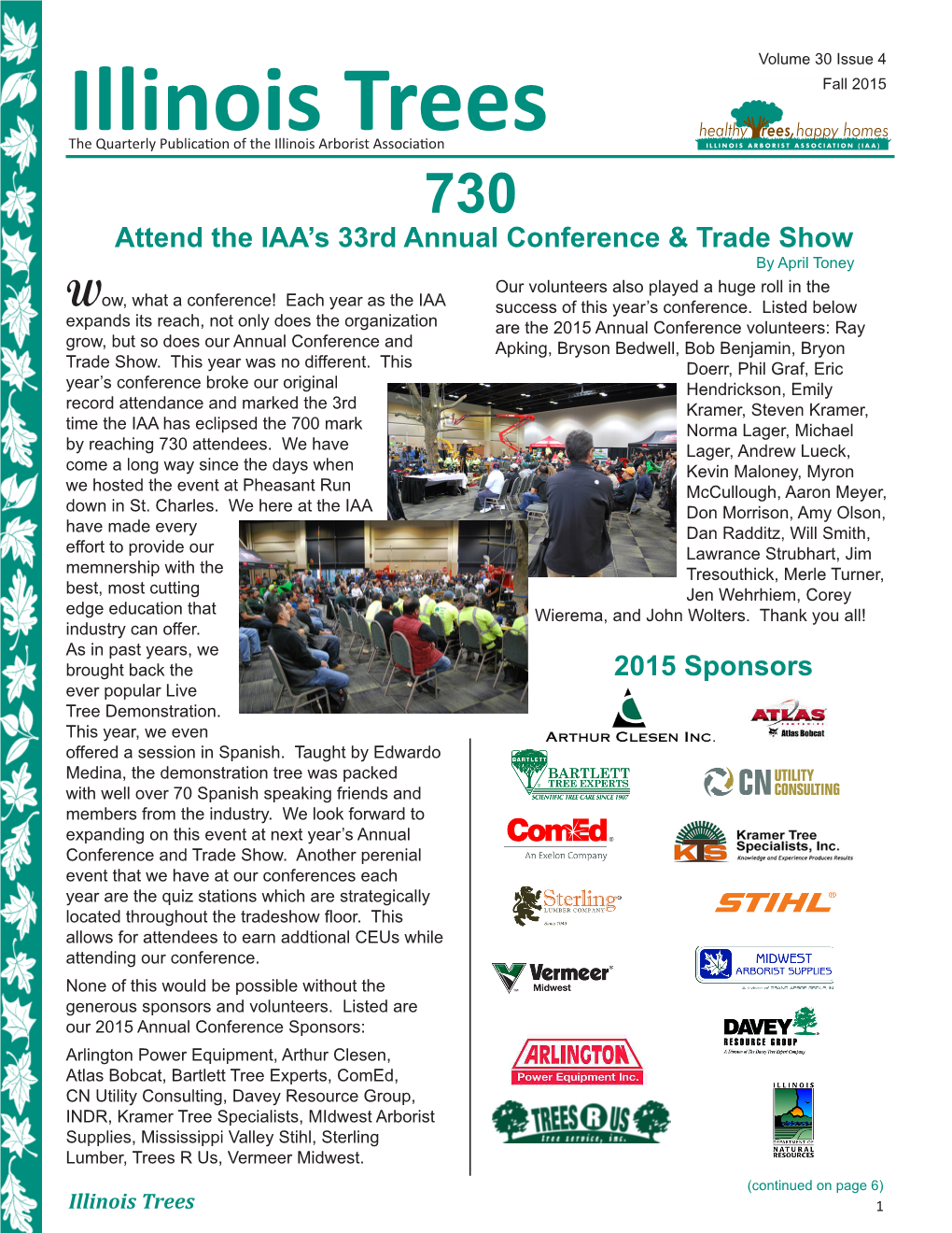 Attend the IAA's 33Rd Annual Conference & Trade Show 2015