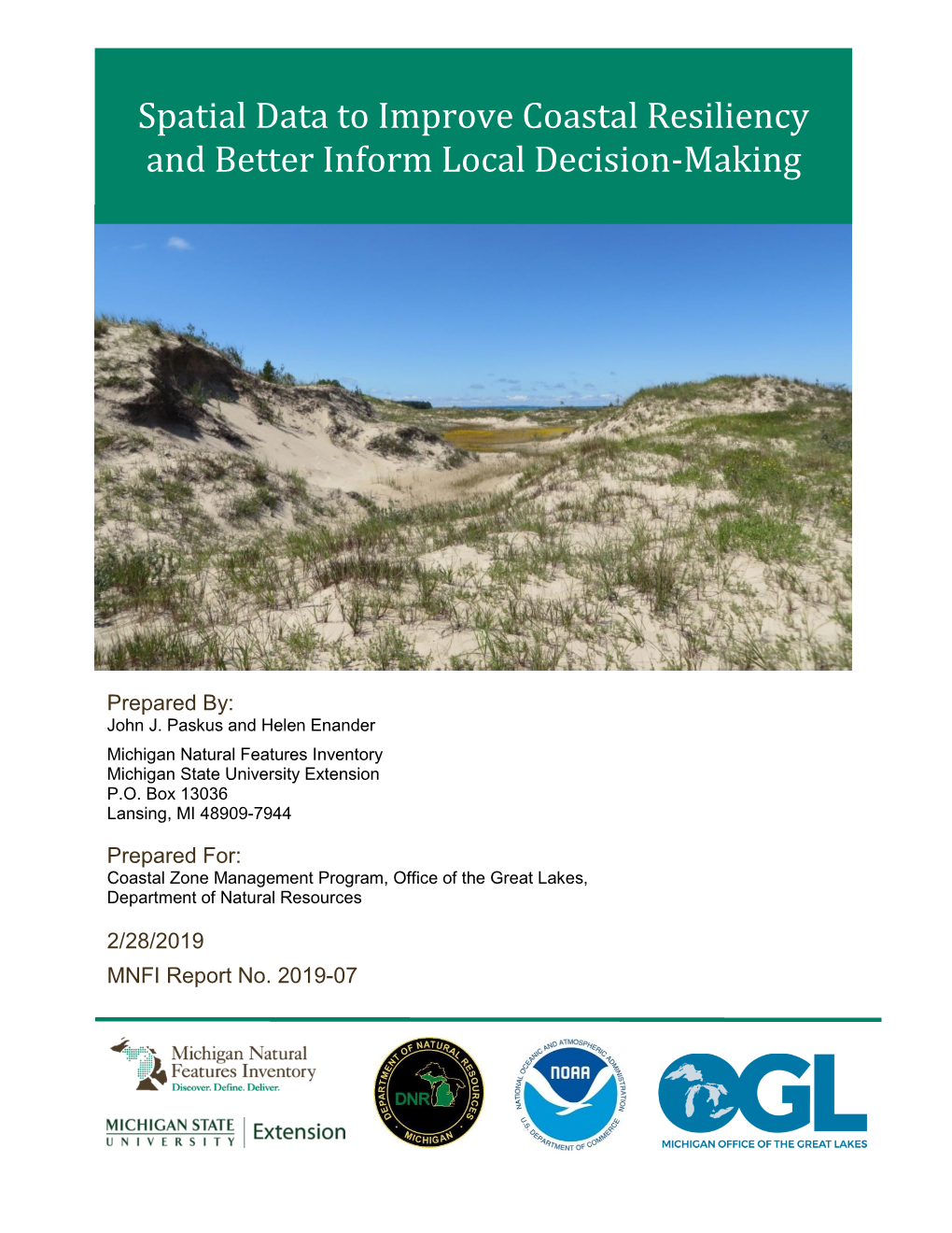 Spatial Data to Improve Coastal Resiliency and Better Inform Local Decision-Making