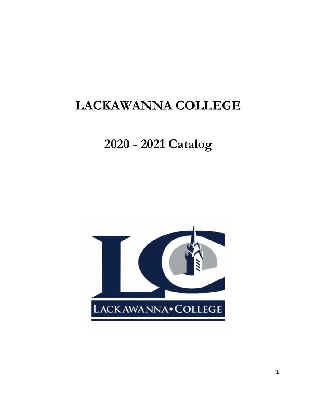 Lackawanna College 2020