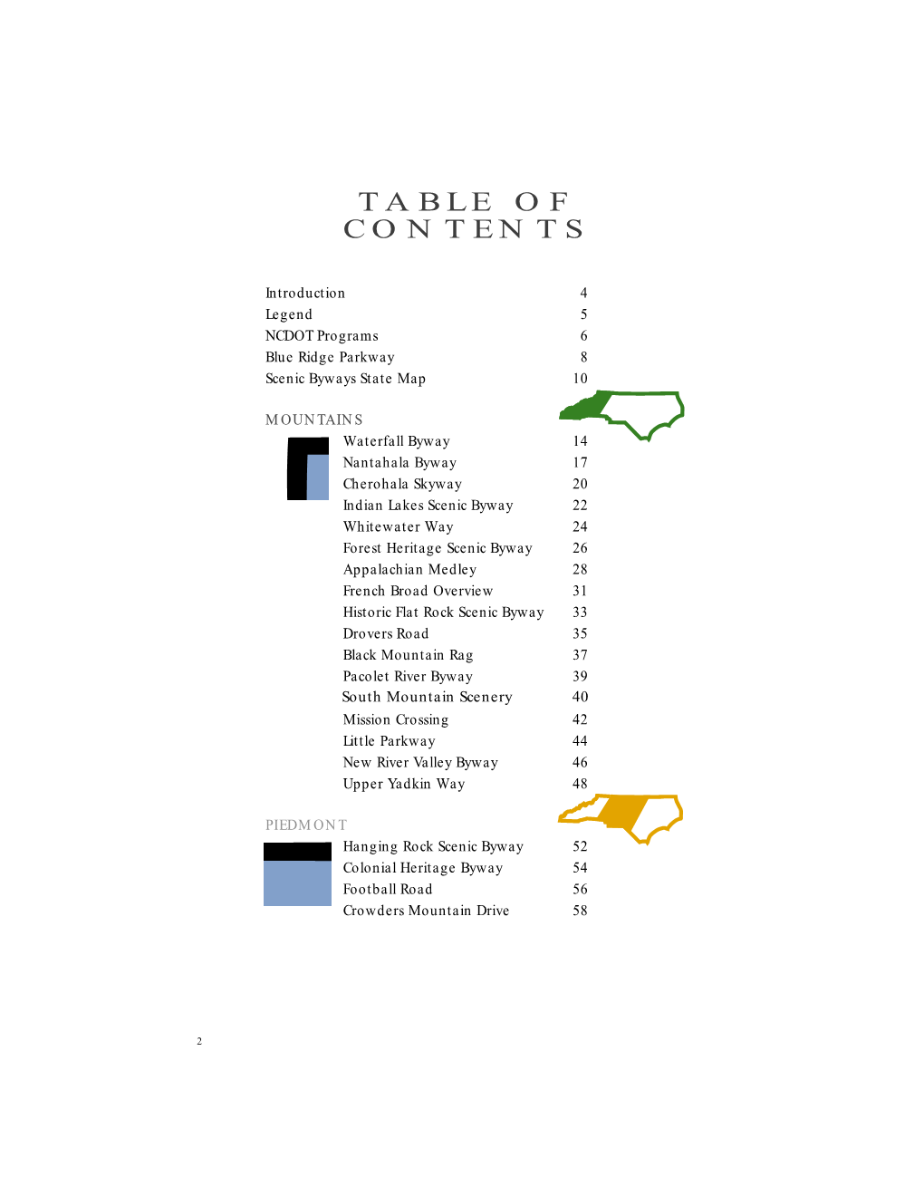 Table of Contents