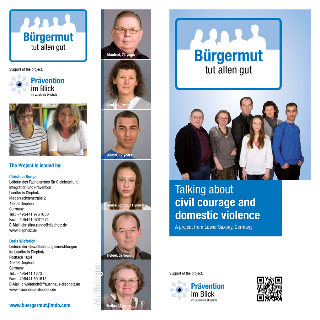 Bürgermut Handout Vilnius