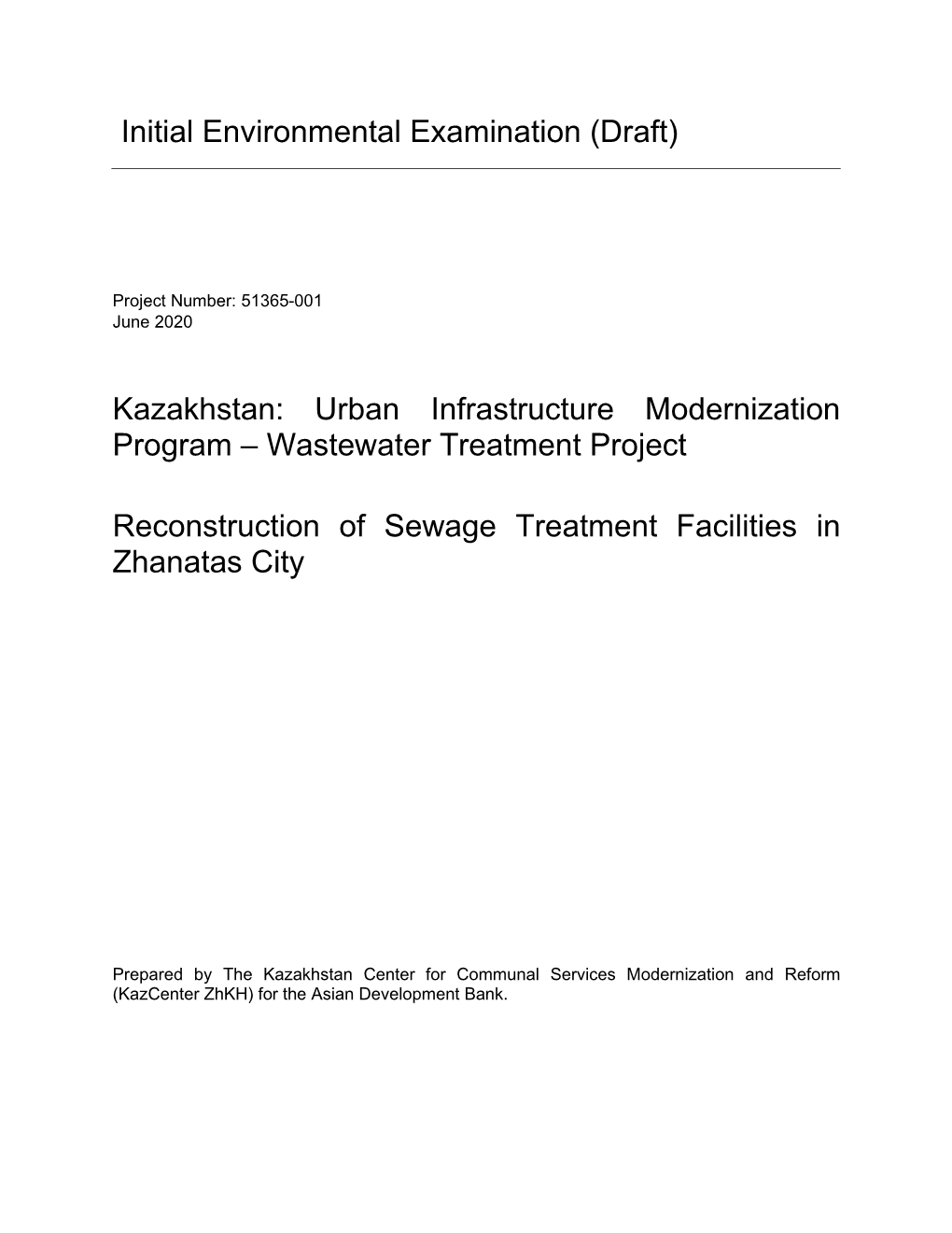 Wastewater Treatment Project