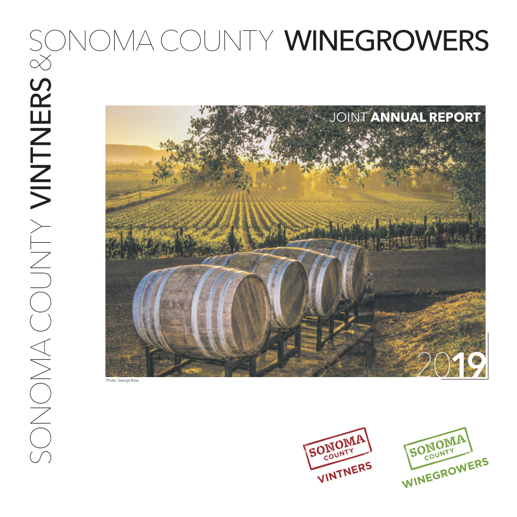 Sonoma County Winegrowers Sonom a C Ounty Vintners &