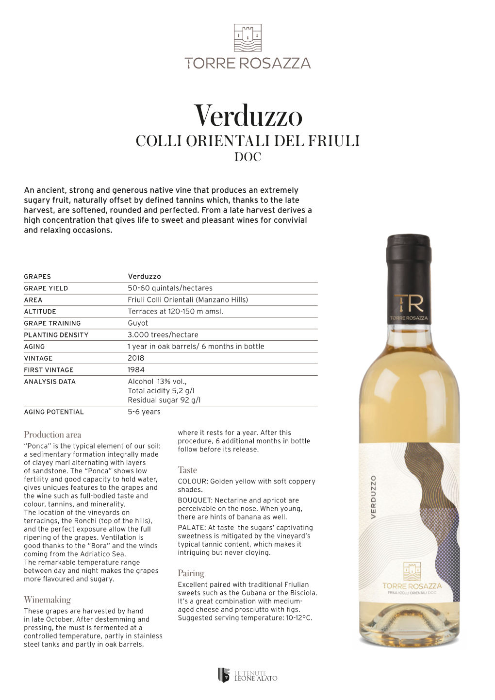 Verduzzo COLLI ORIENTALI DEL FRIULI DOC