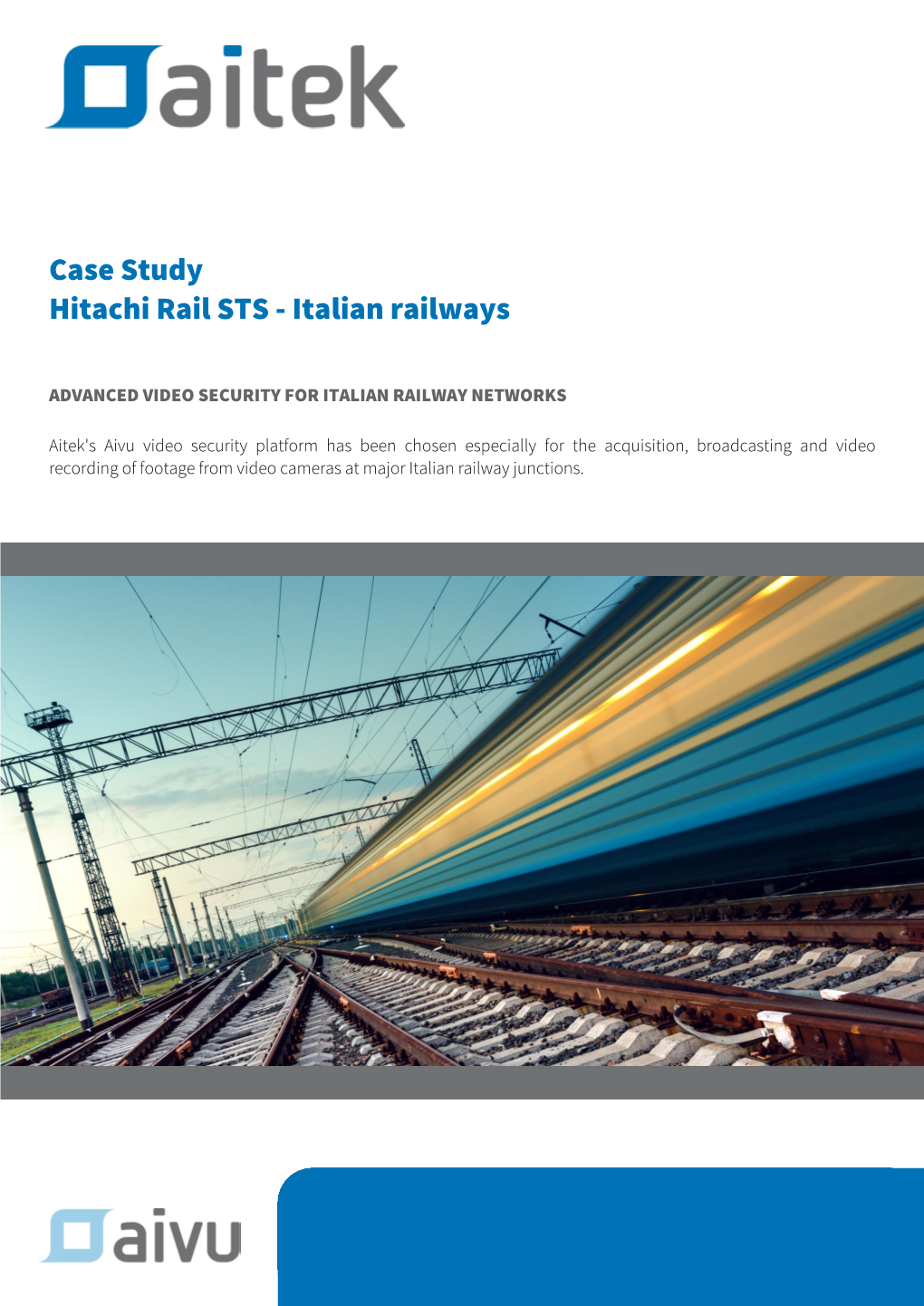 Case Study Hitachi Rail STS - Italian Railways