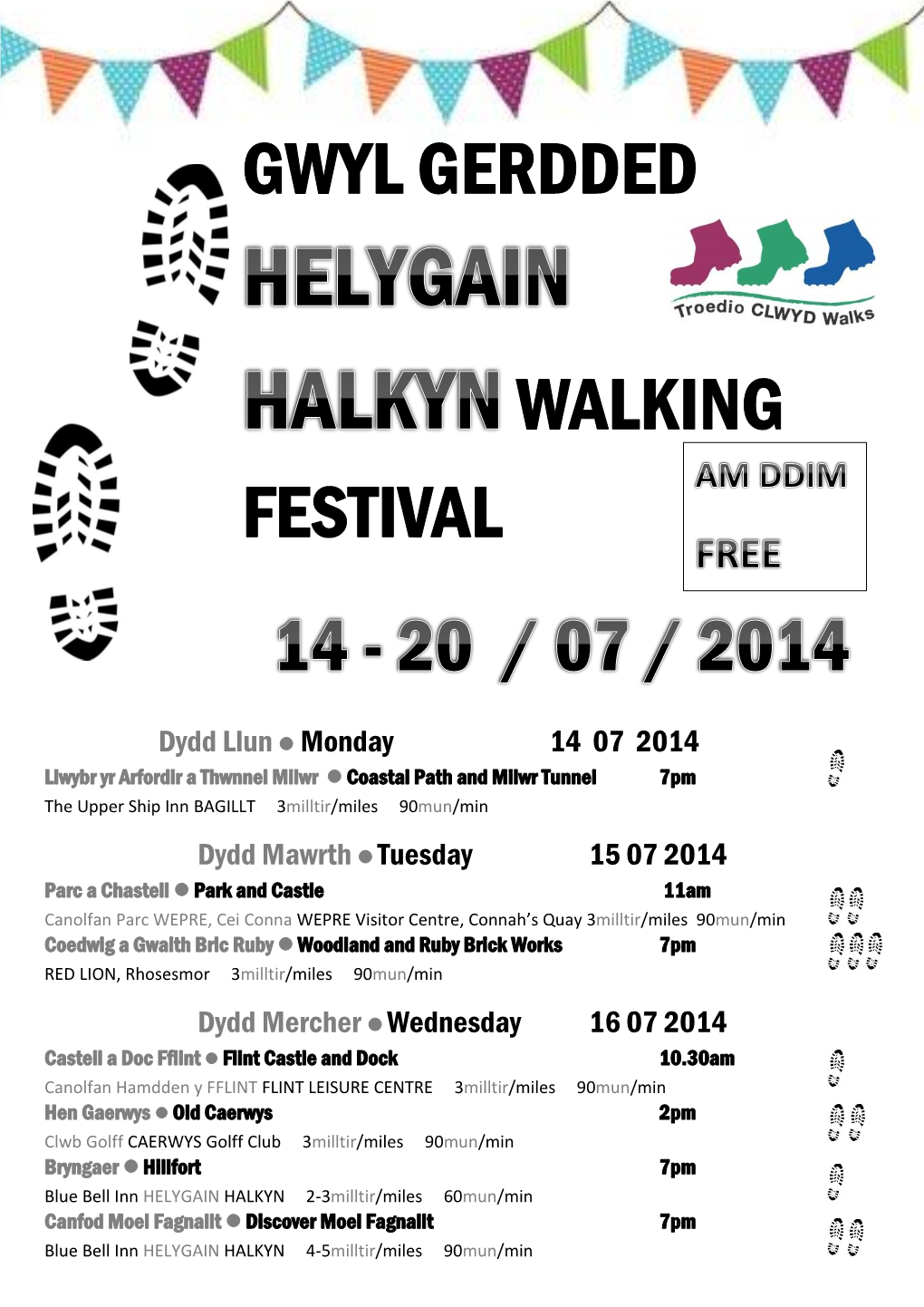 Halkyn Walking Festival