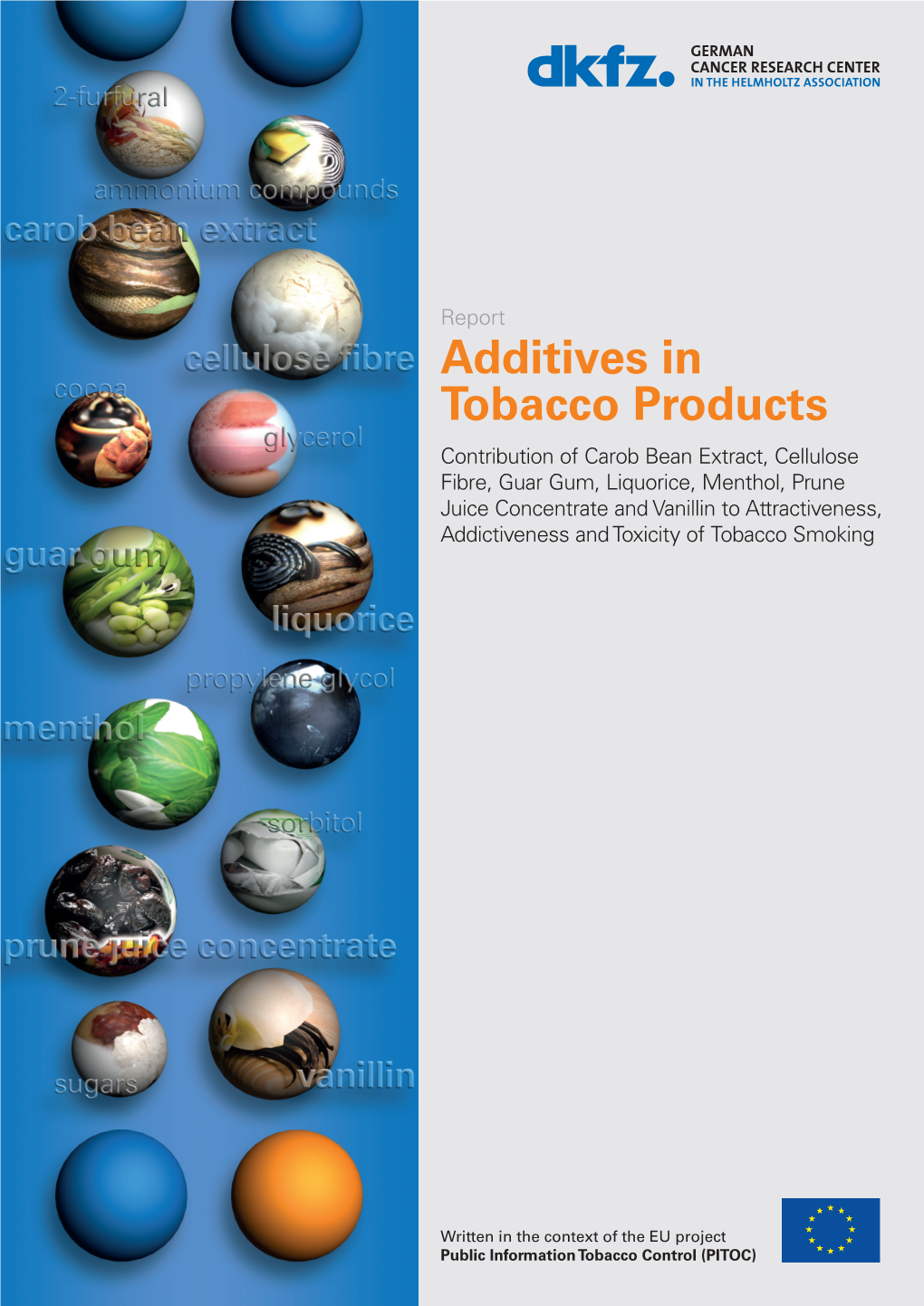 Additives in Tobacco Products