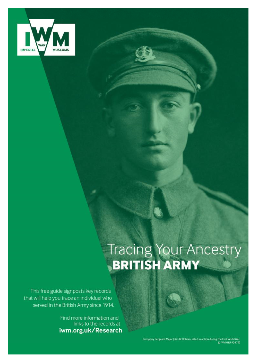 Tracing Your Ancestry Army Print 25 Jan 2016