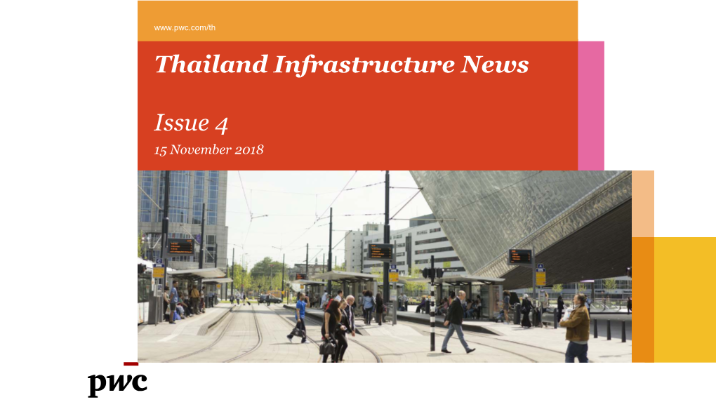 Thailand Infrastructure News Issue 4