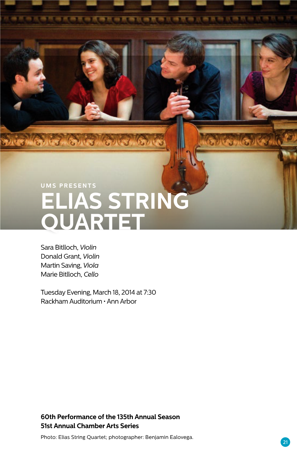 Elias String Quartet