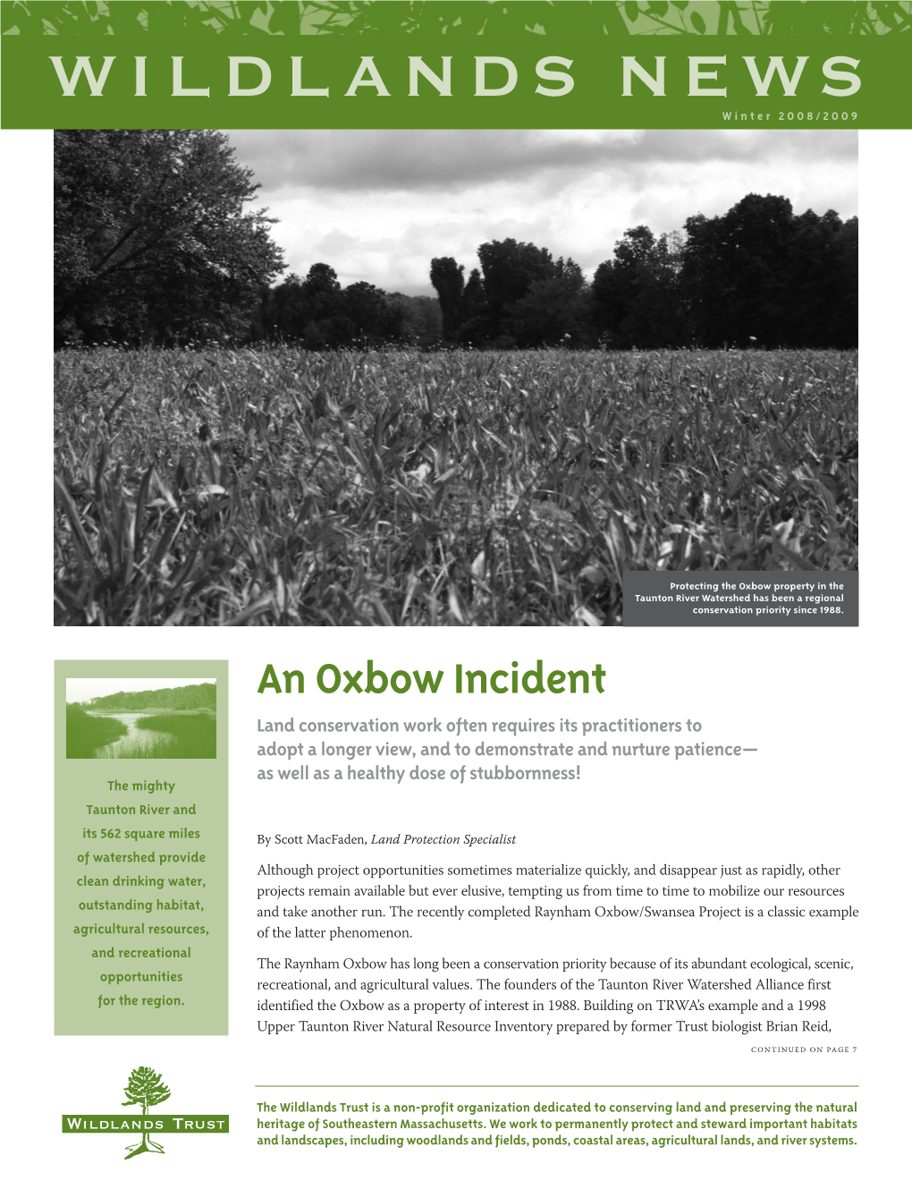 An Oxbow Incident