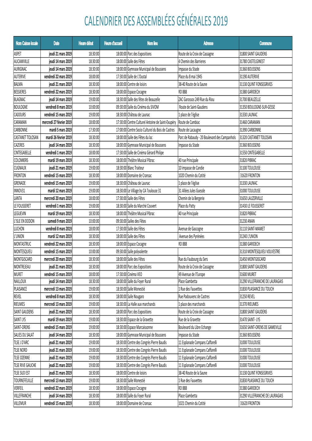 AG 2019 CALENDRIER POUR VITRINE.Xlsx