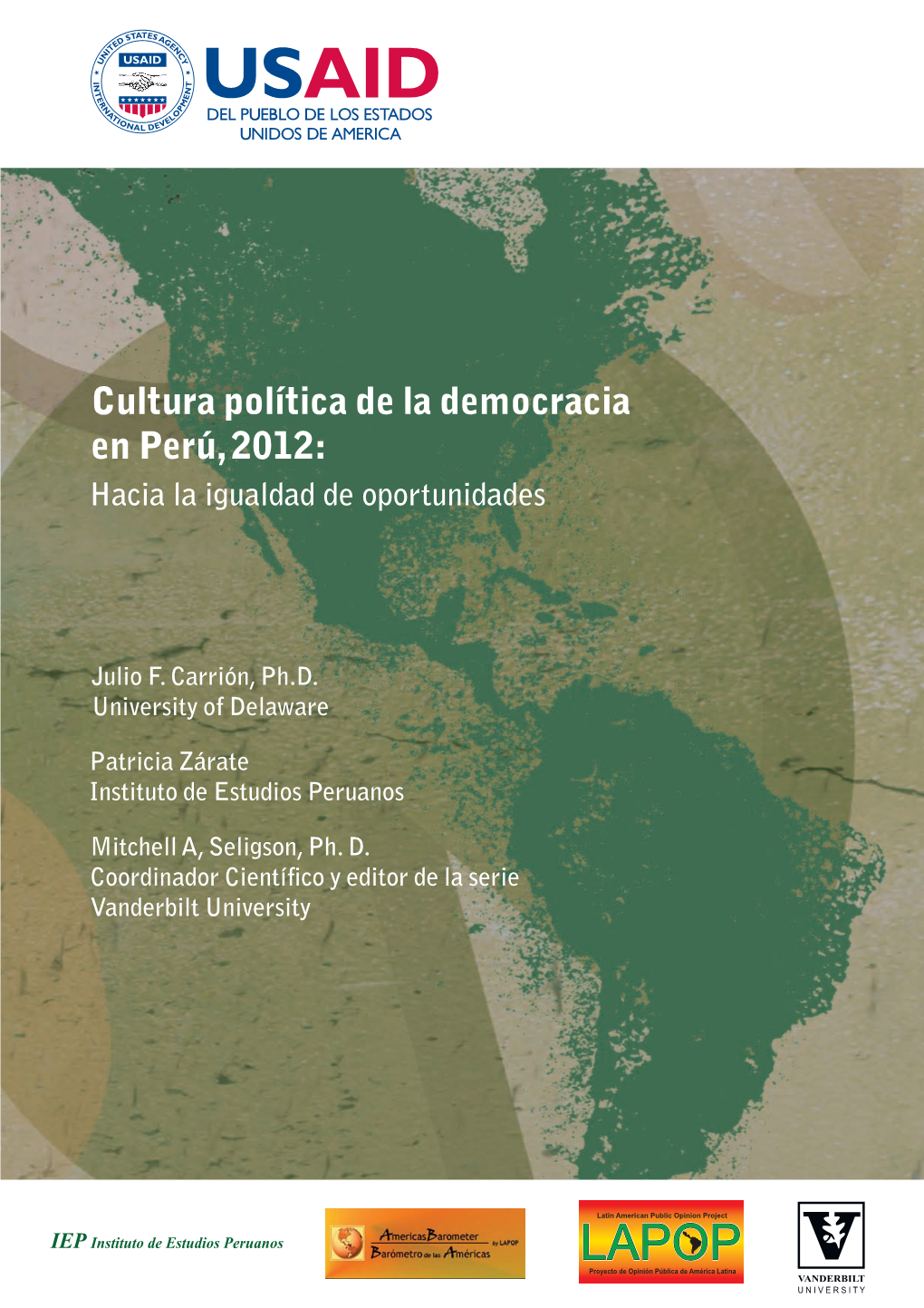 Cultura Política De La Democracia En Perú, 2012