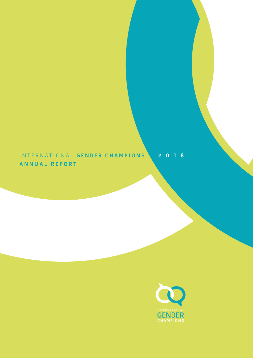 Gender Champions 2018 Annual Report