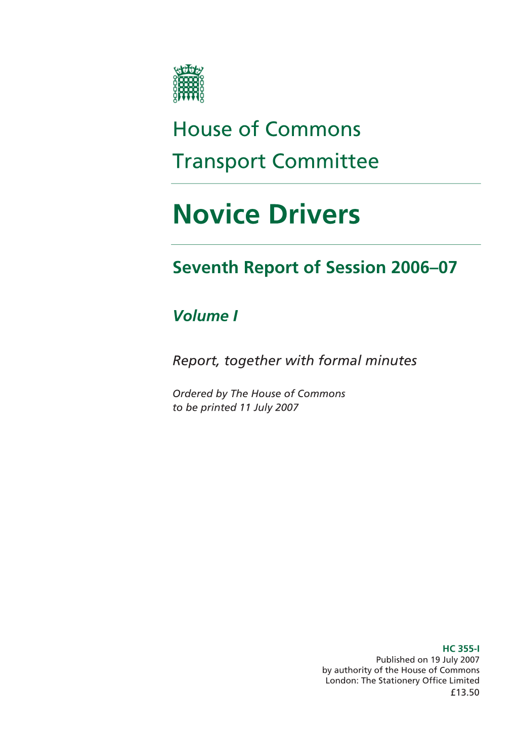 Novice Drivers