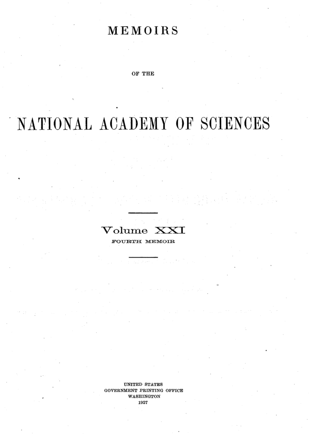 Natiol\AL ACADEMY of SCIEI\CES