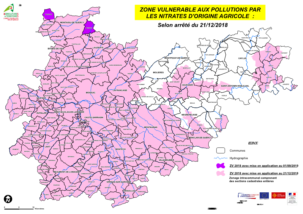 Zone Vulnerable Aux Pollutions Par Les Nitrates