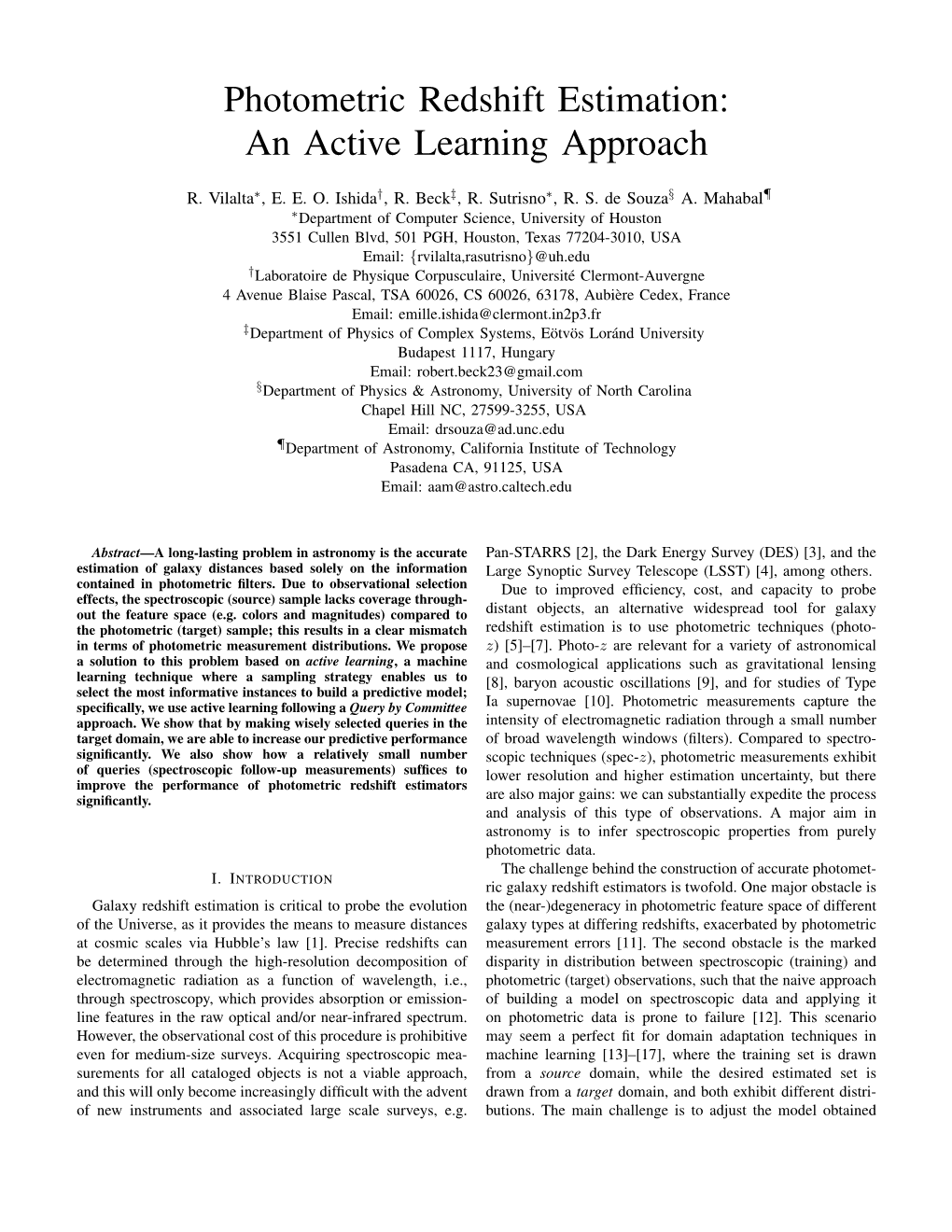 Photometric Redshift Estimation: an Active Learning Approach