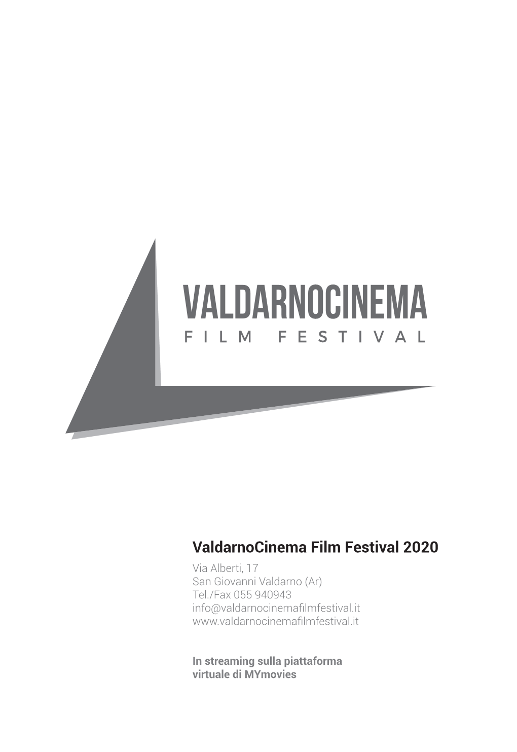 Valdarnocinema Film Festival 2020
